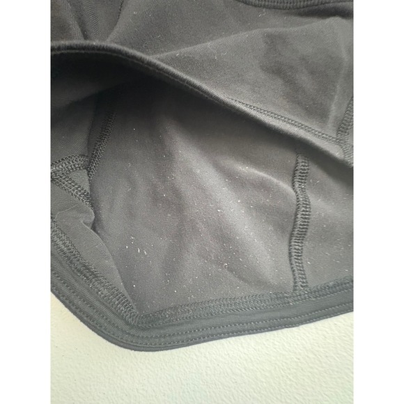 Rare Lululemon Womens Black High Rise Running Workout Shorts Size 8 - Picture 5 of 5